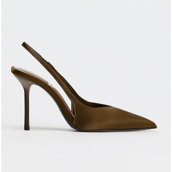 ZARA Pointed Toe Heels NWT - Picture 8 of 11